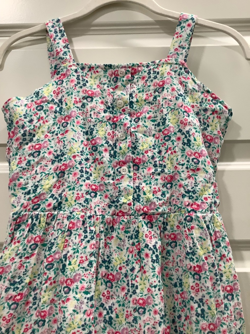 GAP Kids Floral Dress Cotton Girls 14/16 XL dress